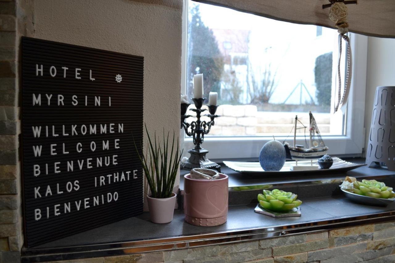 Hotel Myrsini Kirchentellinsfurt Dış mekan fotoğraf